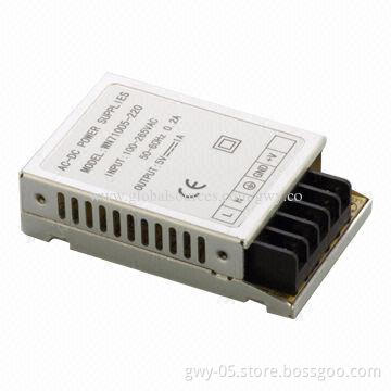 Switch Power Supply with Single Output of 5V, 5W, Measures 78x 49x 21mm